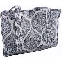Aurelie Strandtasche Sommertasche, Innentasche mit Reisverschluss
