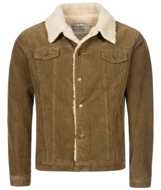 Rock Creek Winterjacke Dunkelbeige