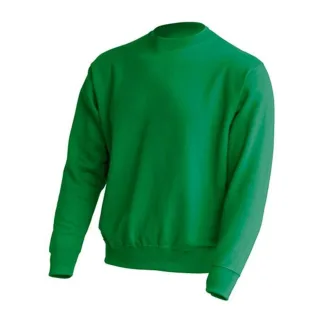 JHK - Sweatshirt Rundhalsausschnitt für Herren/Damen Unisex (Irisches Grün)