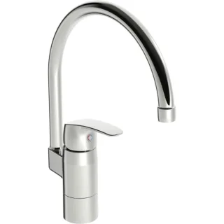 Hansa HANSAPINTO Küchenarmatur 45302203 Niederdruck, bluetoothfähig, schwenkbar, Ausladung 178mm, chrom