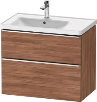 Duravit D-Neo Waschtischunterbau wandhängend Nussbaum Matt 784x452x625 mm - DE4357010790000 DE4357010790000