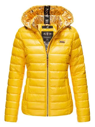 Navahoo Damen Steppjacke Aureliana – Modern, Stylisch & Bequem mit Kapuze