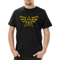 Urban Backwoods Print-Shirt Triforce Vintage Logo Herren T-Shirt Shirt Legend Link Symbol Zelda (1-tlg) Game Sign Insignia Symbol