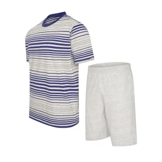 Cappuccino Italia Pyjama Venezia Pyjama Grau