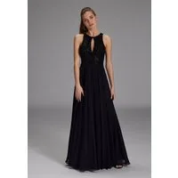 Hey Kyla Abendkleid - Abendkleid mit Stickerei und Cut-Out Detail Taillierter Schnitt mit ausgestelltem Rockteil