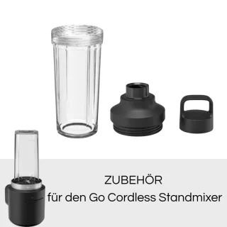 KitchenAid Go Cordless Standmixer: Mitnahmebehälter mit Deckel...