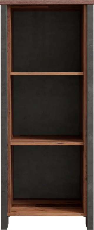 FORTE Aktenregal "Clif" Bücherregal im Industriestil, Höhe 115 cm