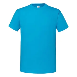 Fruit Of The Loom Herren Premium T-Shirt (Azure Blau)
