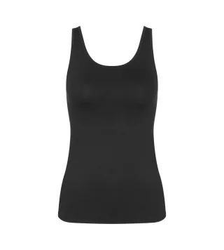Triumph - Sense Of Cotton Tank Top schwarz - Gr. - 44