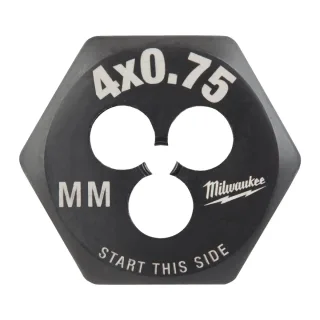 Milwaukee Gewindeschneideisen M4x0,75 mm - 4932500611