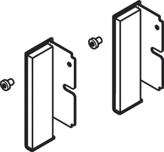 Hansgrohe Match Wandverläng.satz Stand. (22,5mm) edelstahl gebürstet , 94776800 94776800