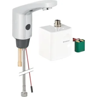 Geberit HyTronic185 Waschtisch-Armatur Infrarot/Generator berührungslos ohne Mischer 116335211