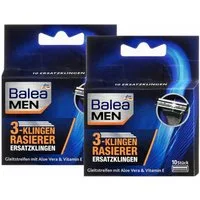 dm-drogerie markt GmbH & Co. KG Rasierklingen 3-Klingen Rasierer - Balea, 2-tlg., Ersatzklingen, Balea