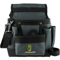 Leibwächter Werkzeugtasche Gürteltasche mit Hammerhalter, Nagelfach, Karabinerband uvm. (1-tlg), extrem strapazierfähiges, reißfestes Polyester universal