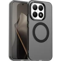 Wigento Handyhülle Für Xiaomi 15T 5G Candy Design Magsafe Hybrid TPU Schutzhülle Schwarz, Magsafe Funktion, Stoßschutz, präzise Aussparungen