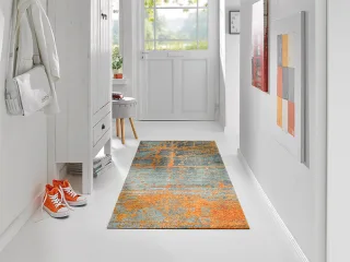 Rustic wash + dry Teppich | Größe: 80x200cm
