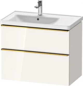 Duravit D-Neo Waschtischunterbau wandhängend Weiß Hochglanz 784x452x625 mm - DE4357034220000 DE4357034220000