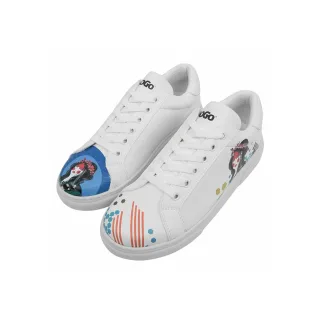 DOGO Sneaker "Ace Low-Top Sneaker You, Me And The Sea Damen Sneaker, Ace" Handgefertigt
