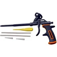 TRUTZHOLM Bauschaumpistole Schaumpistole Teflon PU Montageschaumpistole mit Antihaftbeschichtung, Set