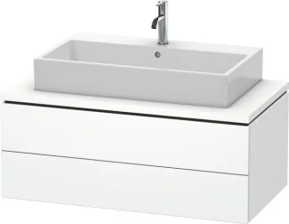 Duravit L-Cube Konsolenwaschtischunterbau wandhängend Weiß Matt 1020x547x400 mm - LC581901818 LC581901818