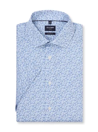 OLYMP - Modern Fit: Businesshemd blau - Gr. - 40