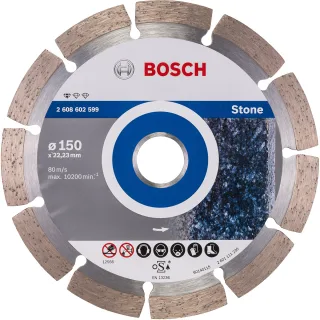 Bosch Diamanttrennscheibe Standard for Stone - 2608602599