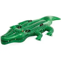 Sport-Knight® Schwimmtier Alligator-Luftmatratze, über 2 Meter Länge, 4 Griffe