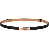 MIRROSI Ledergürtel Damen Gürtel Echtleder, Made in Italy, 18mm breit (Passt fast zu jeder Hosenschlaufe) Einheitsgröße (Geeignet für einen Hüftumfang von ca. 55 bis 100 cm)
