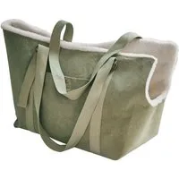 Mirabeau Tiertransporttasche Haustiertasche Lunapet braun/creme