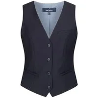 HECHTER PARIS Anzugweste HECHTER PARIS Corporate Weste Damen Tailored Modern Fit Marine