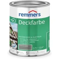 Remmers Wetterschutzfarbe Deckfarbe anthrazitgrau (RAL 7016) 0,75 Liter, für viele Untergründe, hochdeckend, wetterfest