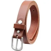 COLOGNEBELT Ledergürtel OM16-SL-Hellbraun MADE IN GERMANY, Hellbraun Kürzbar, 100 % Echtleder, Unisex