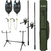 Fish-XPro Karpfenrute FISH-XPRO Karpfenset Carpset Pro Improve Set 2-Ruten