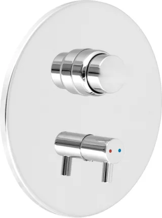 Neuesbad Serie 650 Unterputz TIME-DELAY Brausearmatur mit TEMPERATURE REGULATION, Chrom NB1DEBBH048P1