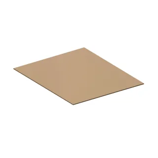 Keuco Abdeckplatte Edition 11 Art 49031, 400 x 4 x 483 mm Glas sand satiniert, 49031320400 49031320400