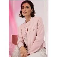 bianca Kurzjacke KATHI in cooler Veloursleder-Optik