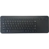 Microsoft All-in-One Media Tastatur mit Touchpad CZ/SK-Layout (N9Z-00020) Tastatur