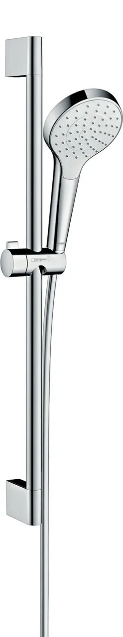 Hansgrohe Brausenset Croma Select S 1jet/ Unica'Crometta 650mm weiss/chrom, 26564400 26564400