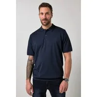 JP1880 Poloshirt Poloshirt Bauchfit Halbarm Badge XXL bis 8 XL