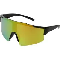 elasto Sonnenbrille Schnelle Brille mit verspiegelten Gläsern inkl. Mikrofaser Pouch