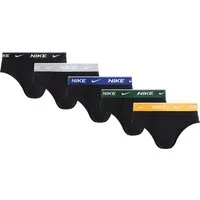 Nike Underwear Slip BRIEF 5PK (Packung, 5-St., 5er) mit Logo-Elastikbund