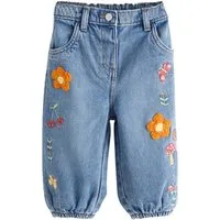 Next Weite Jeans Jeans mit Barrel-Bein und Stickerei (1-tlg)