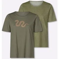 Sieh an! T-Shirt Doppelpack Shirts Kurzarm