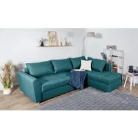 COLLECTION AB Ecksofa Jana XL L-Form, B: 250 cm, Bettfunktion, Bettkasten & 1 Zierkissen, Federkern