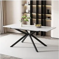 Flieks Esstisch (erweiterbare Tischplatte 150-180x70x75,5 cm, 1-St., 1 Tisch), ausziehbar Küchentisch rechteckig Schreibtisch Arbeitstisch