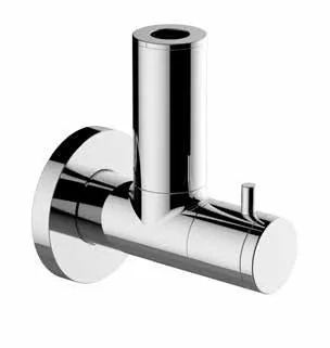 Kaja Ipuri-Eckventil, mit Schubrosette DN 15, chrom 22501-C