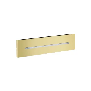 Herzbach LIVING SPA Schwall-Wandauslauf XL Unterputz PVD Gold, 30.696000.1.03 30.696000.1.03