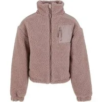 URBAN CLASSICS Wolljacke Girls Sherpa Mix Jacket