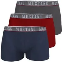 MUSTANG Retro Boxer KILIAN Retro-Pants Herren Unterhose Boxershorts (Spar-Set, 3-St) enge Passform, perfekter Sitz, elastischer Bund, maximaler Komfort
