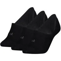 Calvin Klein Füßlinge CK WOMEN FOOTIE MC (3 Paar) Antirutsch Noppen im Fersenbereich, Cotton-Mix, elastisch